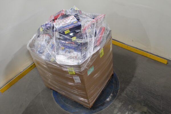 1 Pallets - 107 Pcs - New Boardgames, Puzzles & Building Blocks, Stuffed Animals - New and New Damaged Box - Walmart