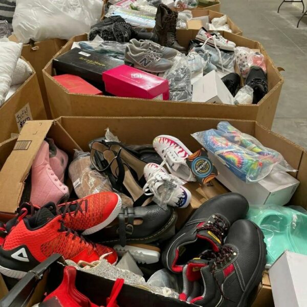 Mixed Shoes Wholesale Pallet-Bulk liquidation sales