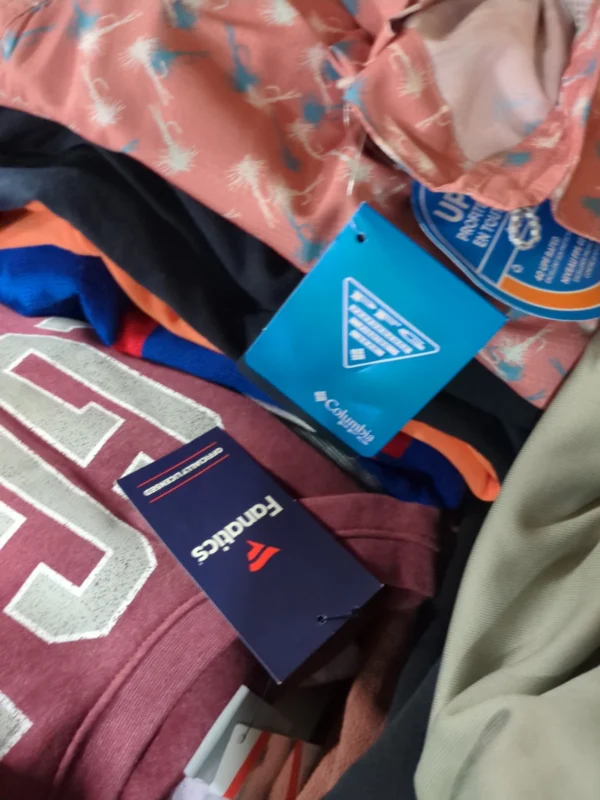 Mixed Name-Brand Apparel Pallet